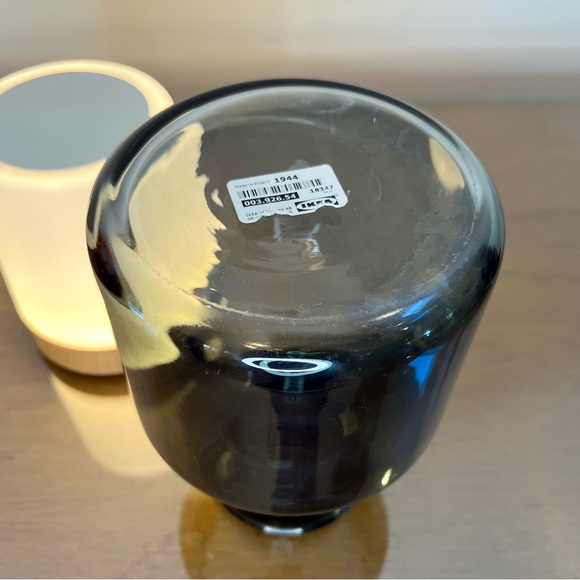 IKEA Pepparkorn Vase, Glass, Smokey Gray, Poland, Gulvvase, Scandinavian - Picture 4 of 15